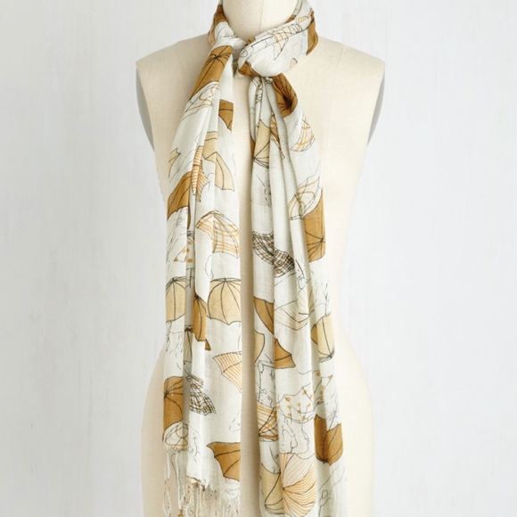 Modcloth Accessories - New Modcloth Rainy Day Regal Scarf